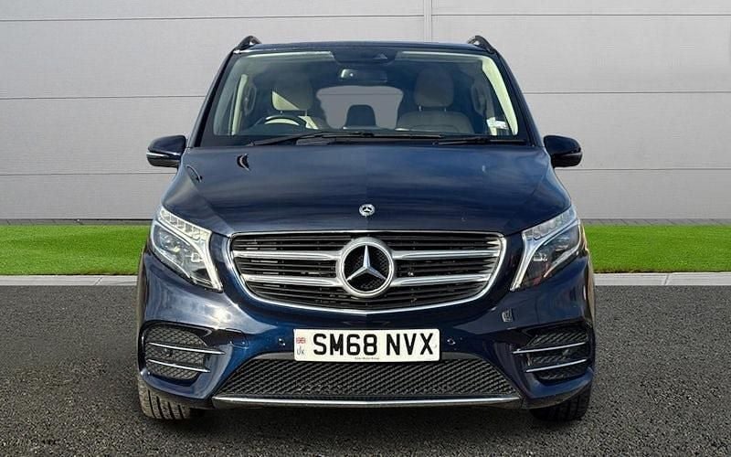 Used Mercedes V250 AMG line 190 HP (139 kW) 2018 Blue MPV