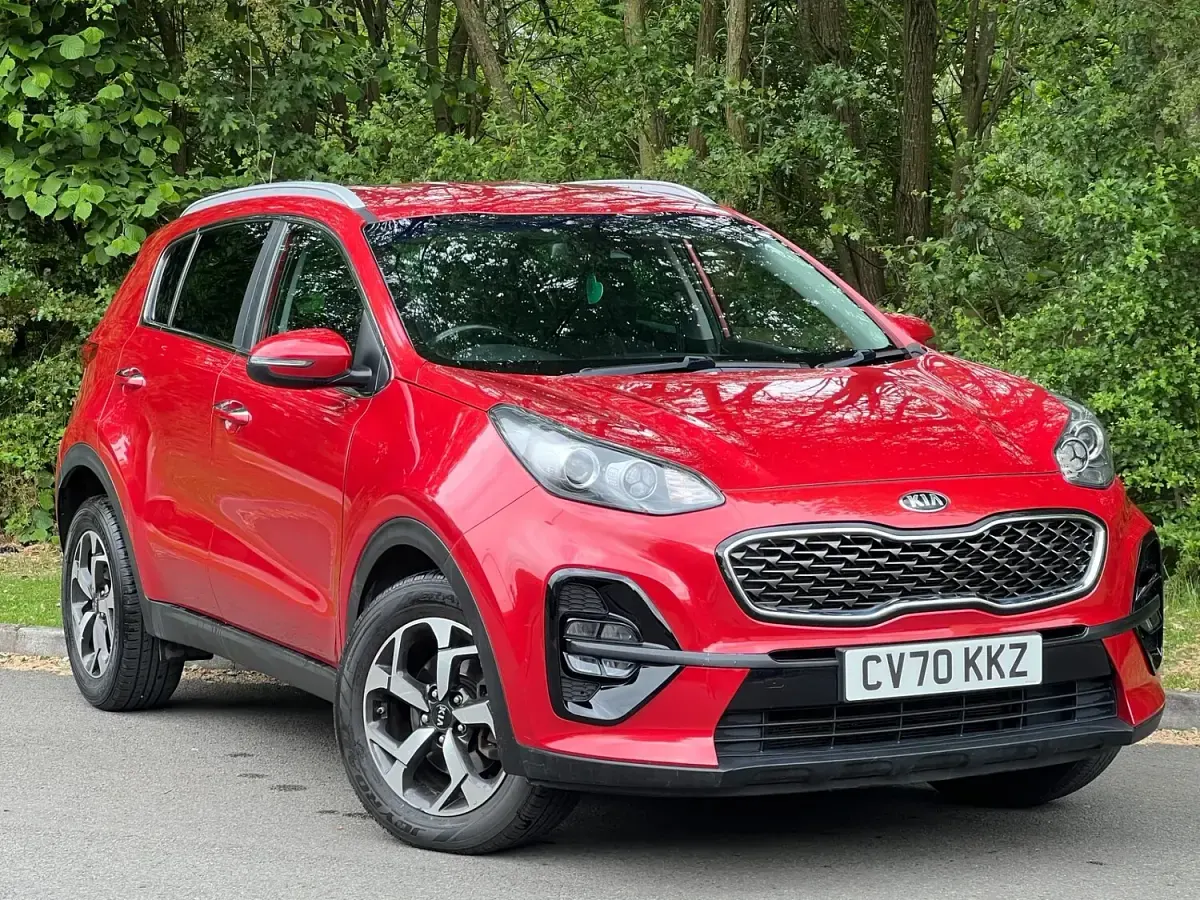 Used Kia Sportage 130 HP (95 kW) 2020 Red SUV