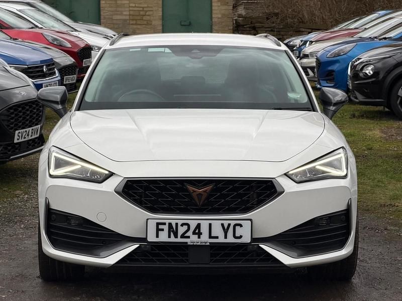 Used Cupra Leon 2024 White Estate