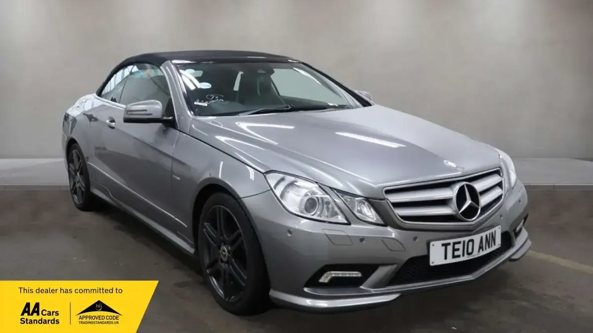 Begagnad Mercedes E250 2011 Silver Cab