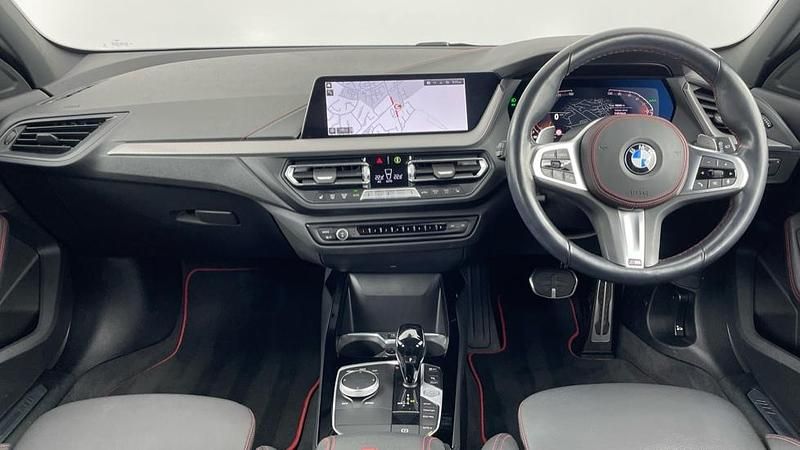 Used BMW 128 Comfort Edition 265 HP (194 kW) 2023 Blue Hatchback