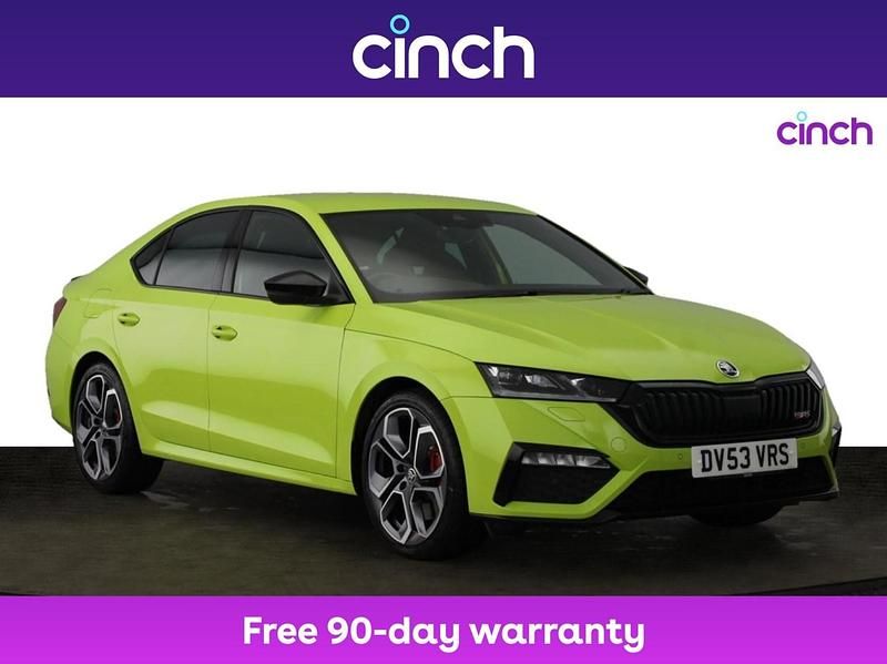 Green Used 2024 Skoda Octavia vRS Hatchback | £29,079 (Expensive) - Image 1/3