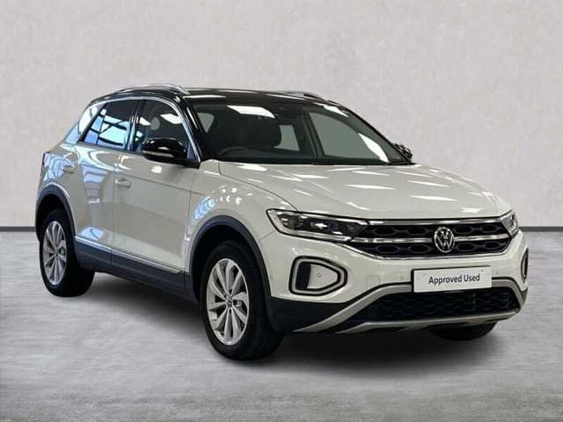 White Used 2022 VW T-Roc Style SUV | £21,844 (Fair price) - Image 1/4