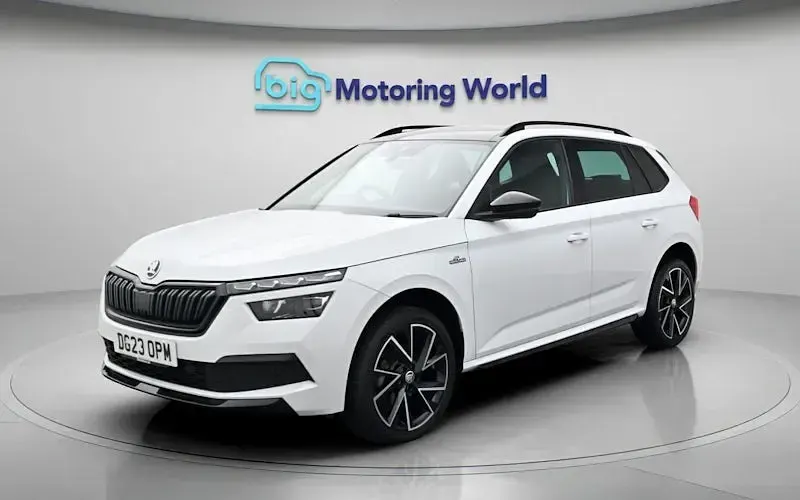 Used Skoda Kamiq Monte Carlo 150 HP (110 kW) 2023 White SUV