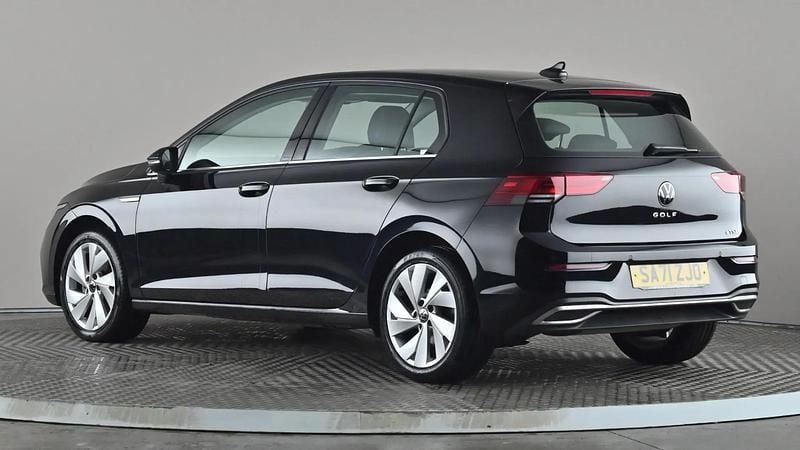 Used VW Golf VIII Style 150 HP (110 kW) 2021 Black Hatchback