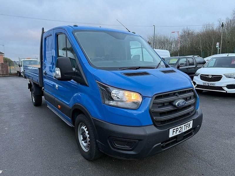 Used Ford Transit 170 HP (125 kW) 2021 Blue Cabriolet
