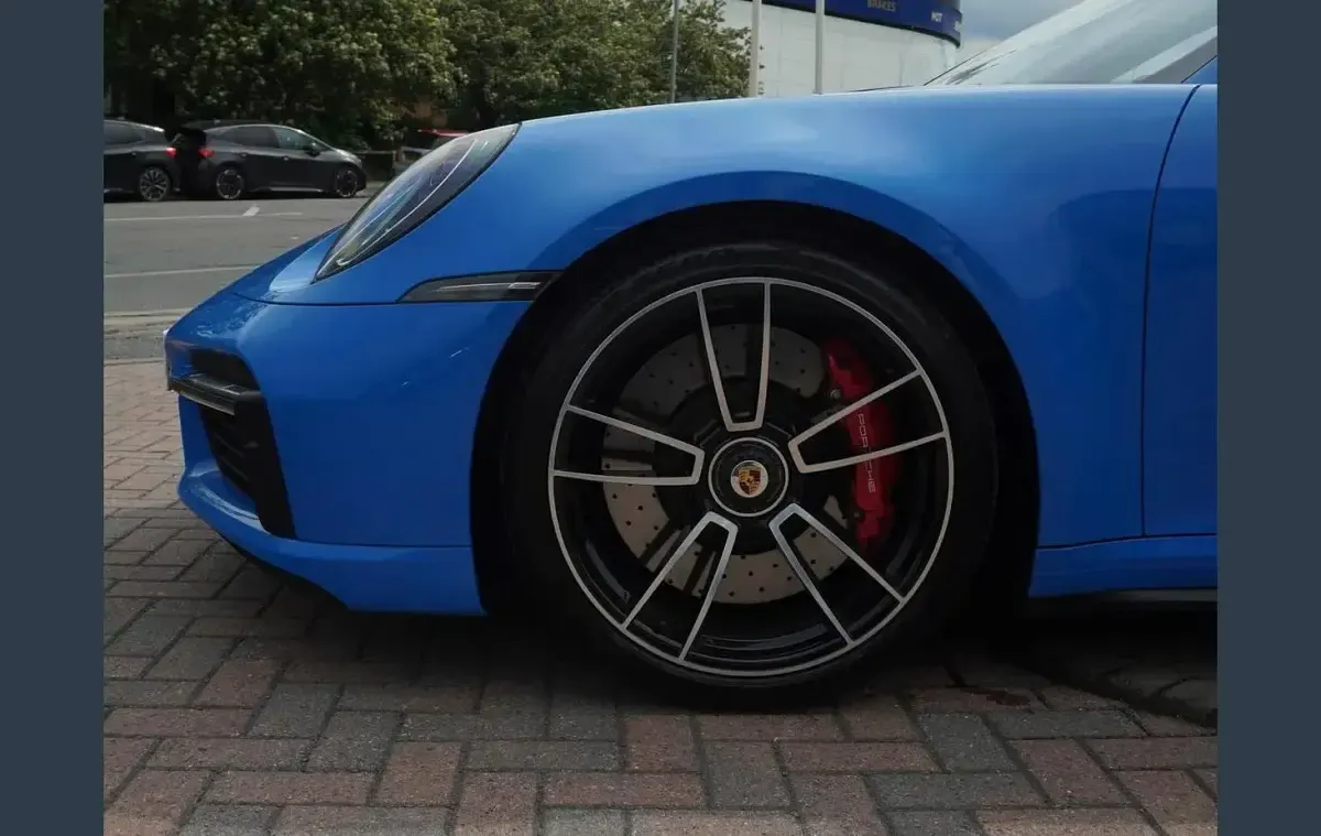 Used Porsche 911 572 HP (420 kW) 2022 Blue Coupe