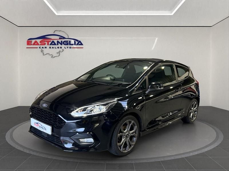 Used Ford Fiesta ST-Line 125 HP (91 kW) 2018 Black Hatchback