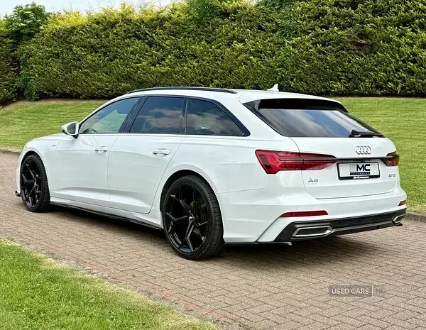 Used Audi A6 S-Line 204 HP (150 kW) 2020 White Estate