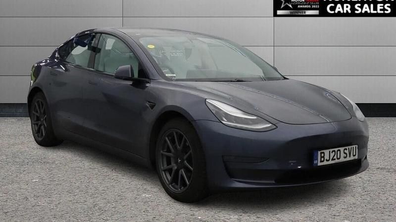 Grey Used 2020 Tesla Model 3 Long Range AWD Sedan | £15,000 (Good price) - Image 1/4