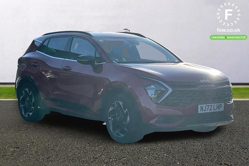 Red Used 2022 Kia Sportage GT-Line SUV | £23,699 (Good price) - Image 1/3