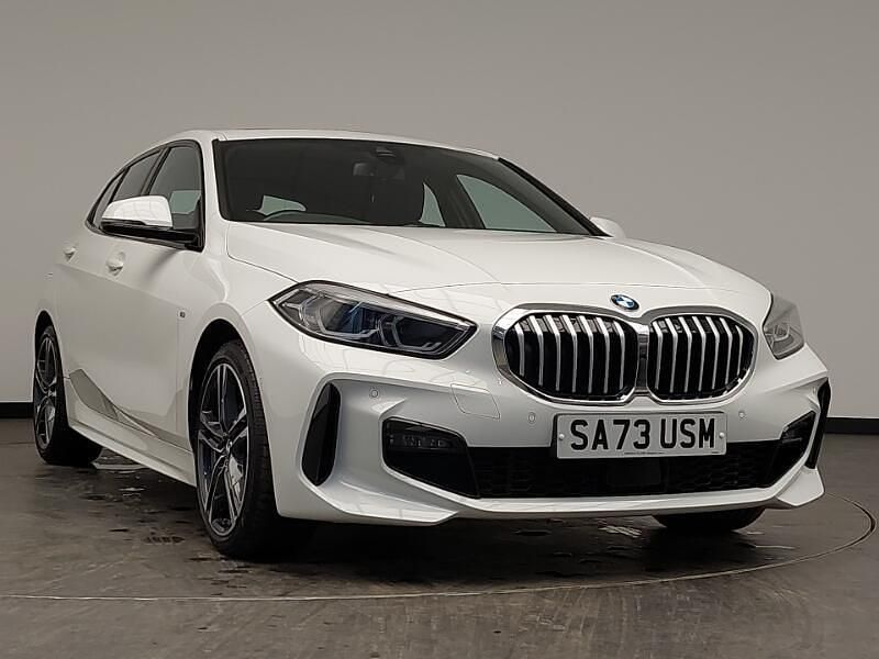 Used BMW 118 M Sport 136 HP (100 kW) 2023 White Hatchback