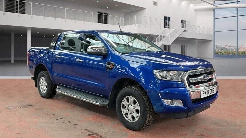 Blue Used 2018 Ford Ranger XLT Pickup | £11,995 (Good price) - Image 1/4