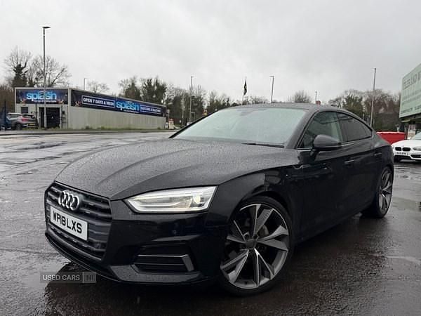 Used Audi A5 Sport 190 HP (139 kW) 2018 Black Coupe