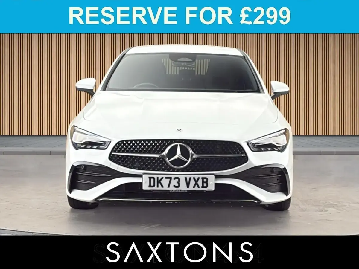Used Mercedes CLA180 AMG Line Premium 2023 White Coupe