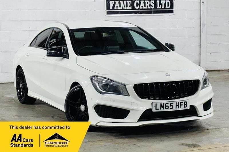 Used Mercedes CLA220 AMG 177 HP (130 kW) 2015 White Sedan