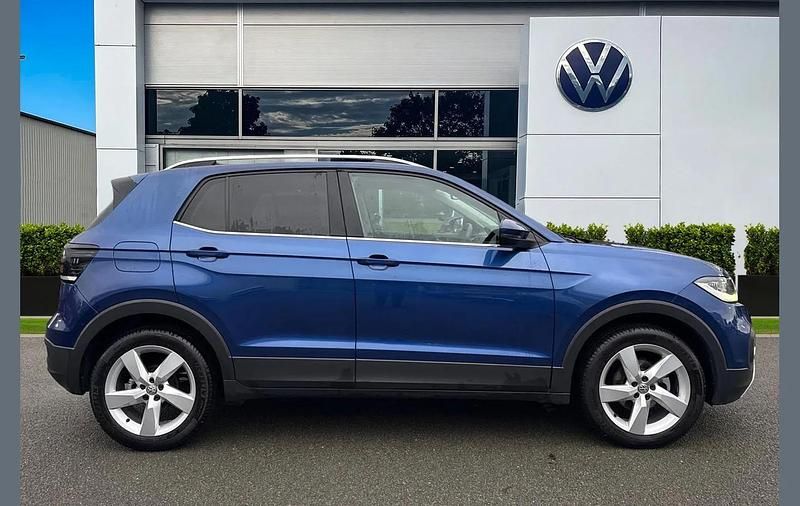 Used VW T-Cross SEL 115 HP (84 kW) 2019 Blue SUV