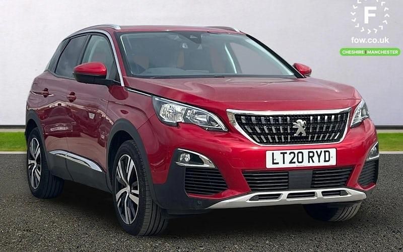 Used Peugeot 3008 Allure 131 HP (96 kW) 2020 Red SUV