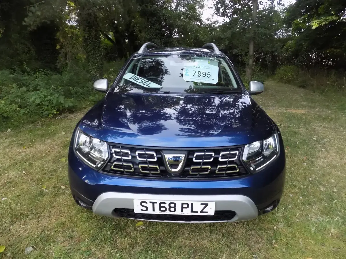 Used Dacia Duster Comfort 114 HP (83 kW) 2018 Blue SUV