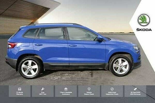 Used Skoda Karoq SE 115 HP (84 kW) 2020 Blue SUV