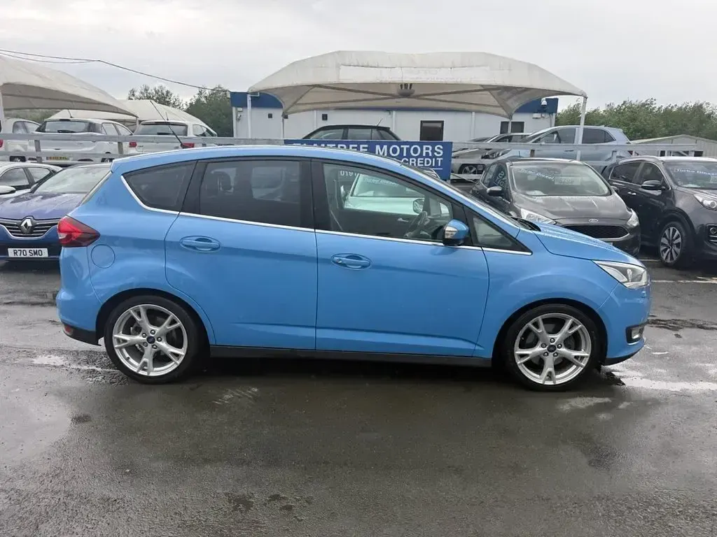 Used Ford C-MAX Titanium X 150 HP (110 kW) 2017 Blue MPV