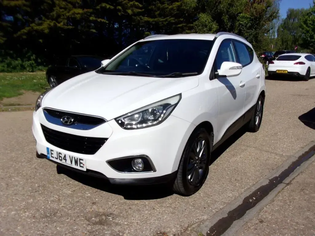 Used Hyundai ix35 SE 115 HP (84 kW) 2014 White SUV