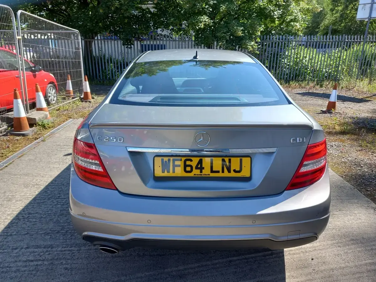 Used Mercedes C250 Sport Edition 204 HP (150 kW) 2014 Silver Coupe
