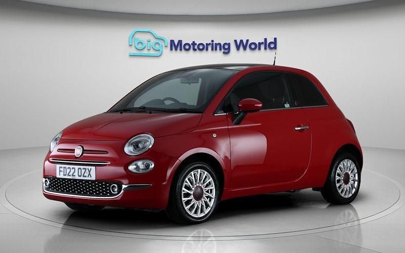 Used Fiat 500 Red 69 HP (50 kW) 2022 Red Hatchback