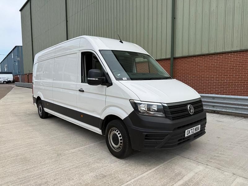 White Used 2022 VW Crafter Trendline Van | £17,699 (Fair price) - Image 1/4