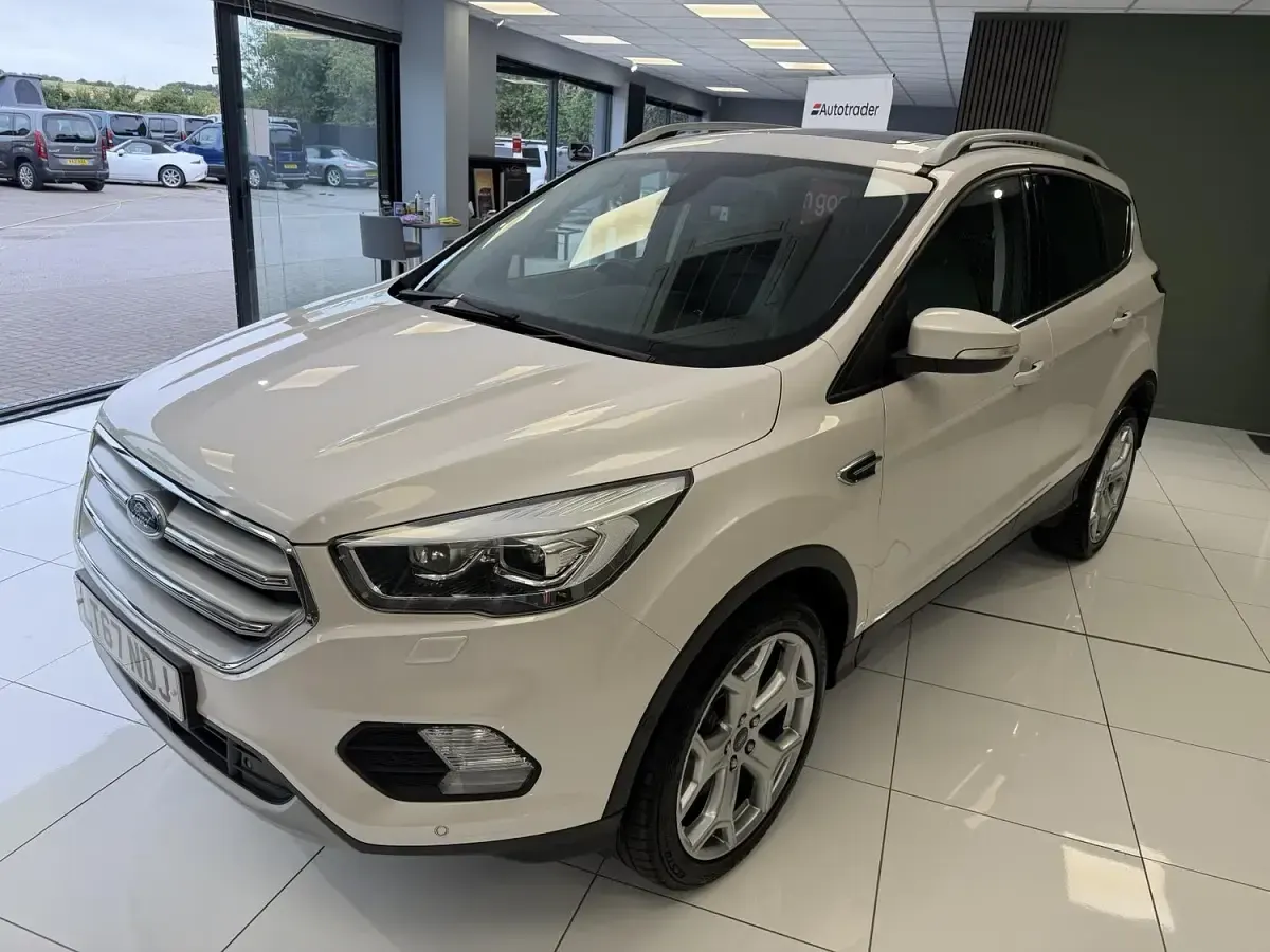 Used Ford Kuga Titanium X 150 HP (110 kW) 2017 White SUV
