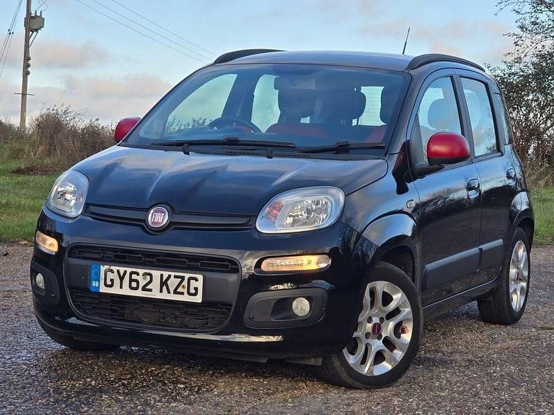 Used Fiat Panda Lounge 69 HP (50 kW) 2012 Black Hatchback
