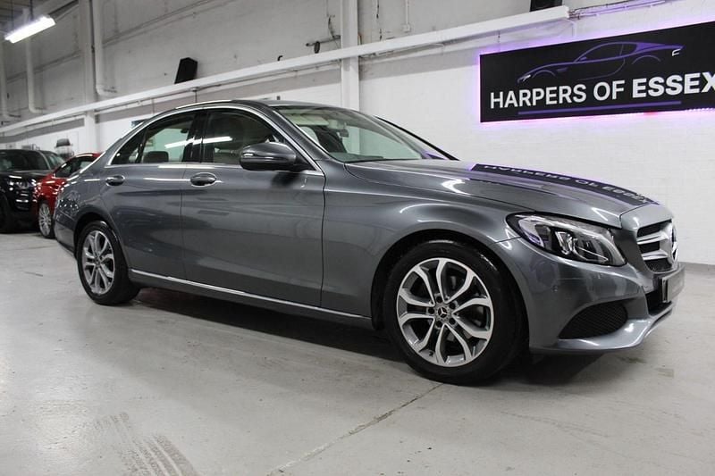 Used Mercedes C200 2017 Grey Sedan