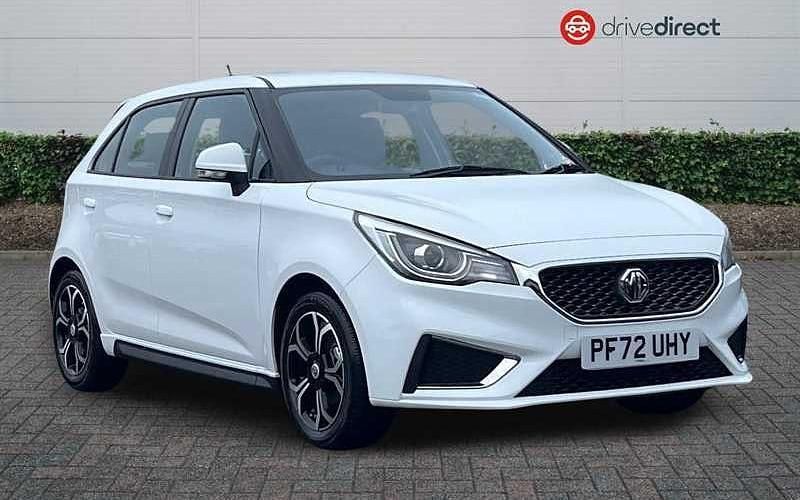 Used MG MG3 Exclusive 106 HP (77 kW) 2023 White Hatchback