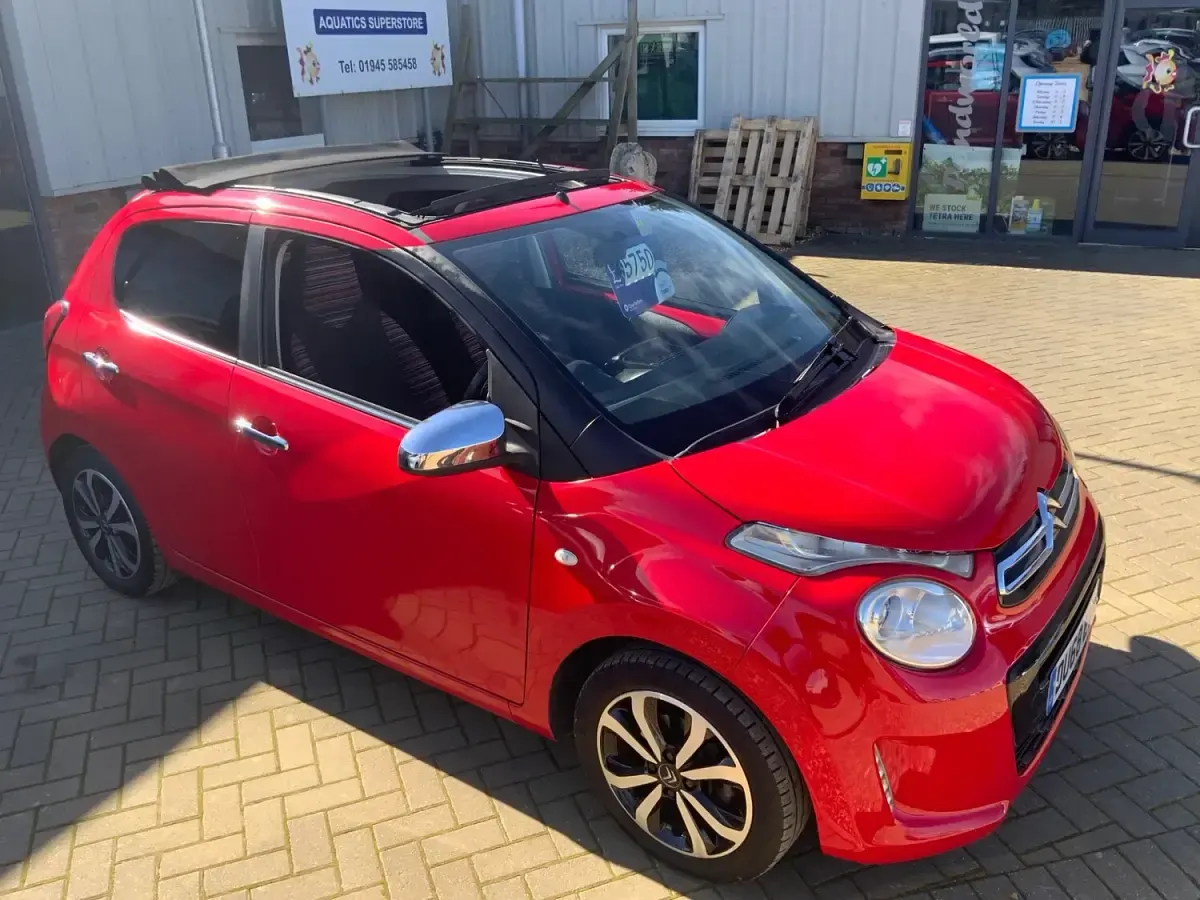 Used Citroën C1 Flair 2018 Red Hatchback