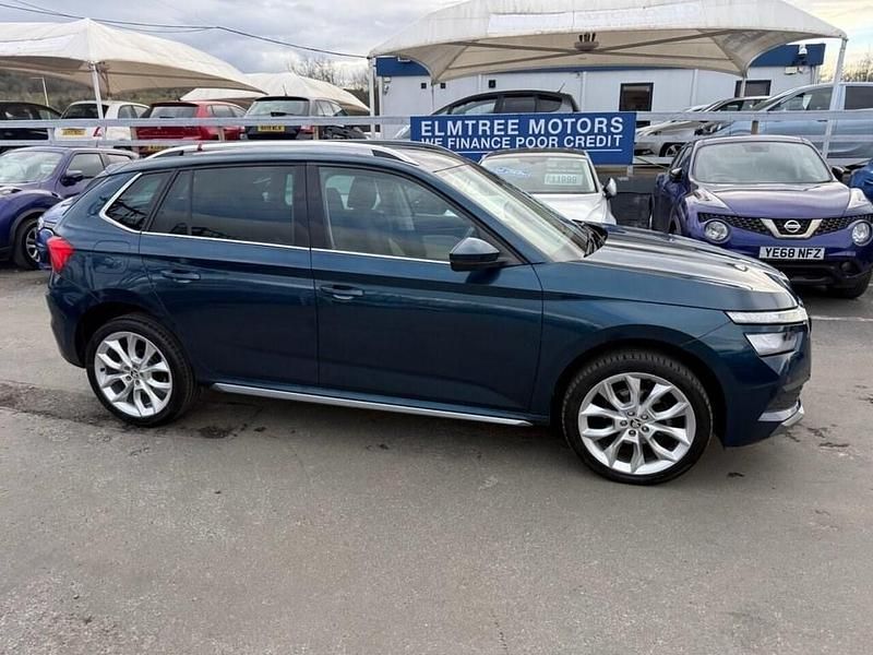 Used Skoda Kamiq SE L 150 HP (110 kW) 2021 Blue SUV