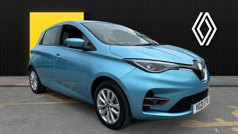 Blue Used 2021 Renault Zoe Iconic Hatchback | £10,281 (Fair price) - Image 1/4