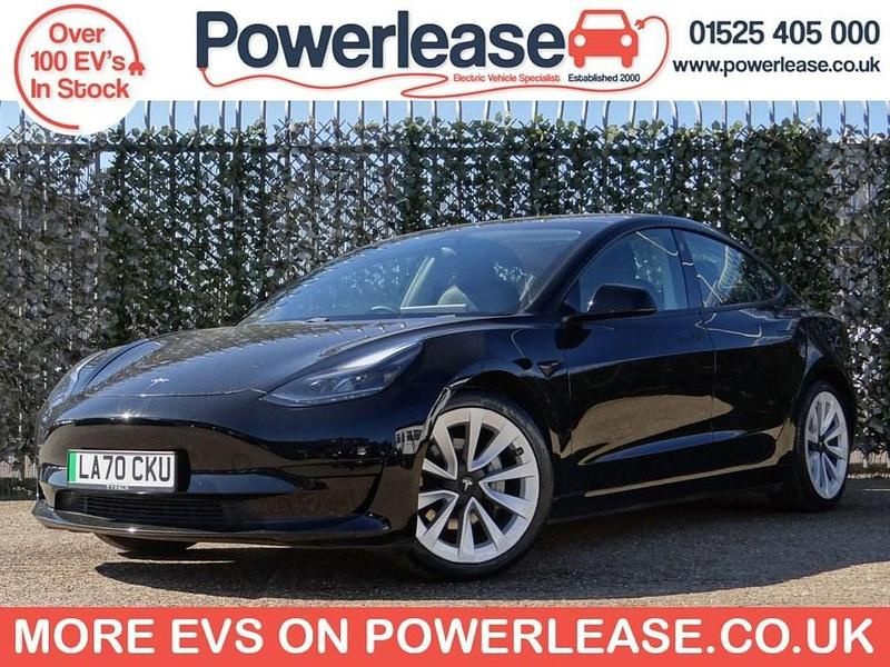 Used Tesla Model 3 Standard Range Plus 177 kW (241 HP) 2020 Black Sedan