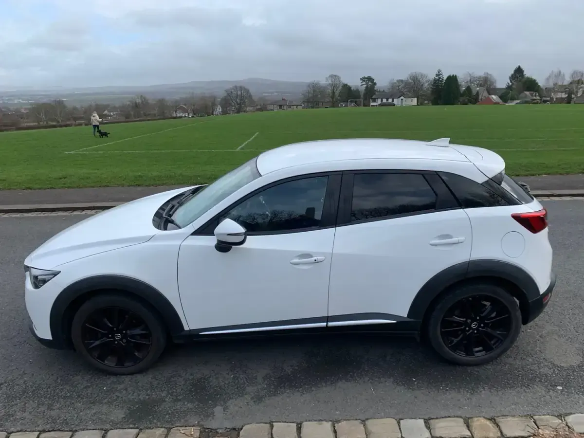 Gebraucht Mazda CX-3 Inclusive 105 PS (77 kW) 2016 Weiß SUV