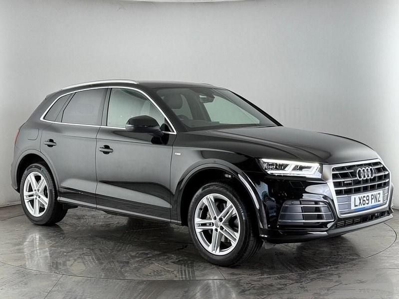 Black Used 2019 Audi Q5 S-Line SUV | £26,950 (Good price) - Image 1/3