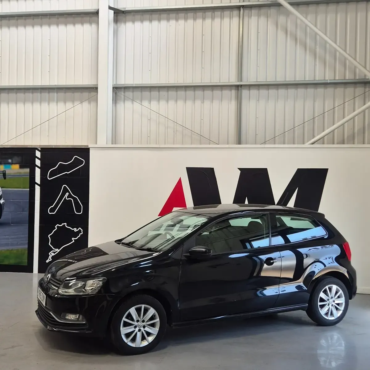 Used VW Polo SE 2015 Black Hatchback