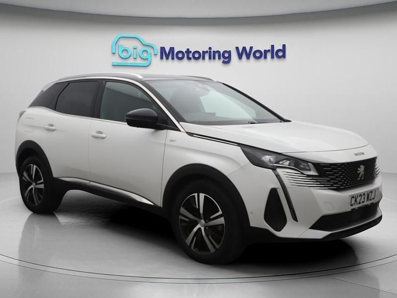 White Used 2023 Peugeot 3008 GTi Hatchback | £19,400 (Fair price) - Image 1/4