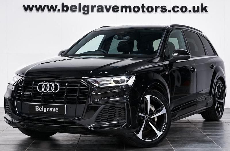 Black Used 2022 Audi Q7 Black Edition SUV | £46,980 (Fair price) - Image 1/3