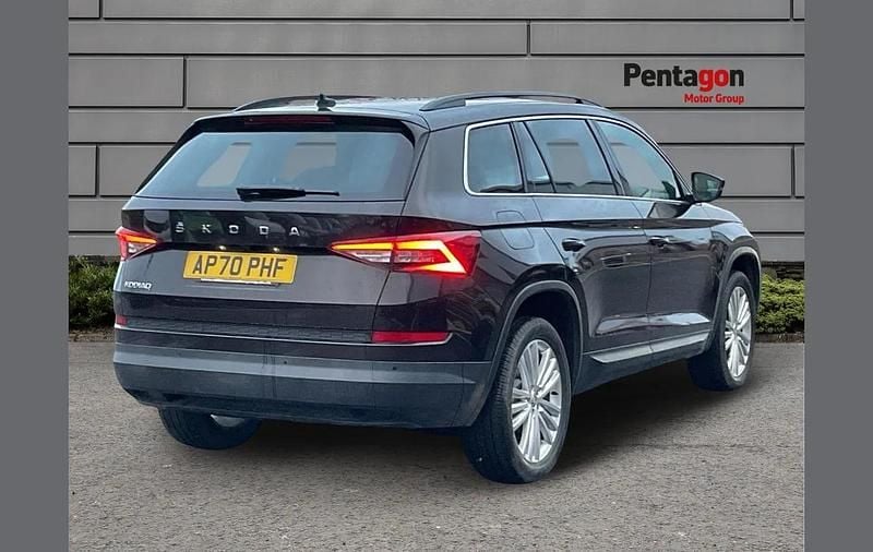 Used Skoda Kodiaq SE L 147 HP (108 kW) 2020 Brown SUV