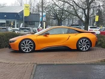 Used BMW i8 Performance 362 HP (266 kW) 2016 Orange Coupe