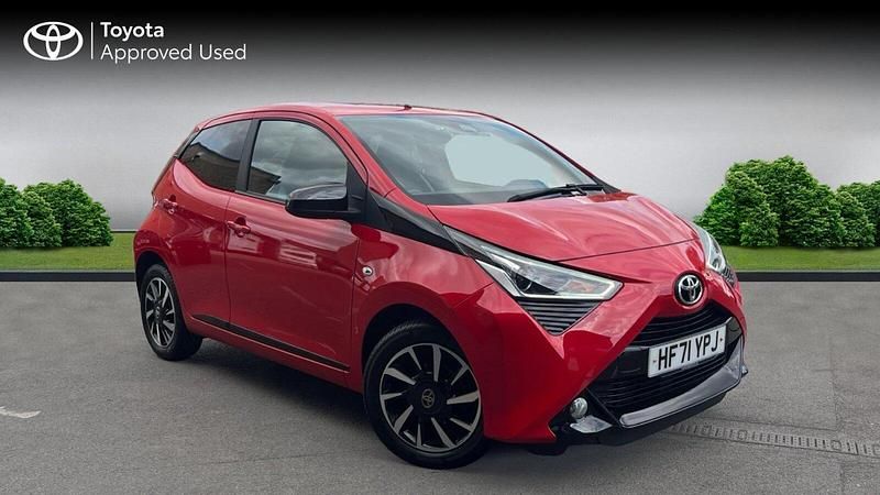 Red Used 2021 Toyota Aygo Trend Hatchback | £10,174 (Fair price) - Image 1/3