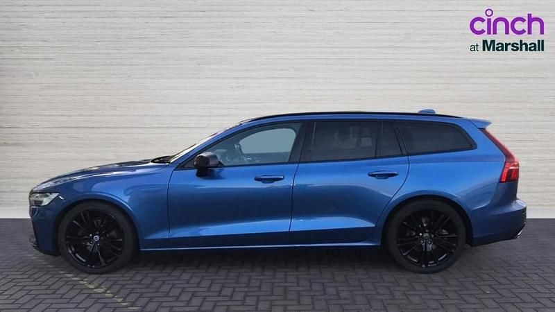 Blue Used 2020 Volvo V60 R-Design Estate | £20,428 (Good price) - Image 1/4