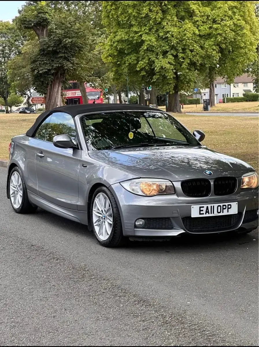 Used BMW 118 Cabriolet M Sport 143 HP (105 kW) 2011 Grey Cabriolet