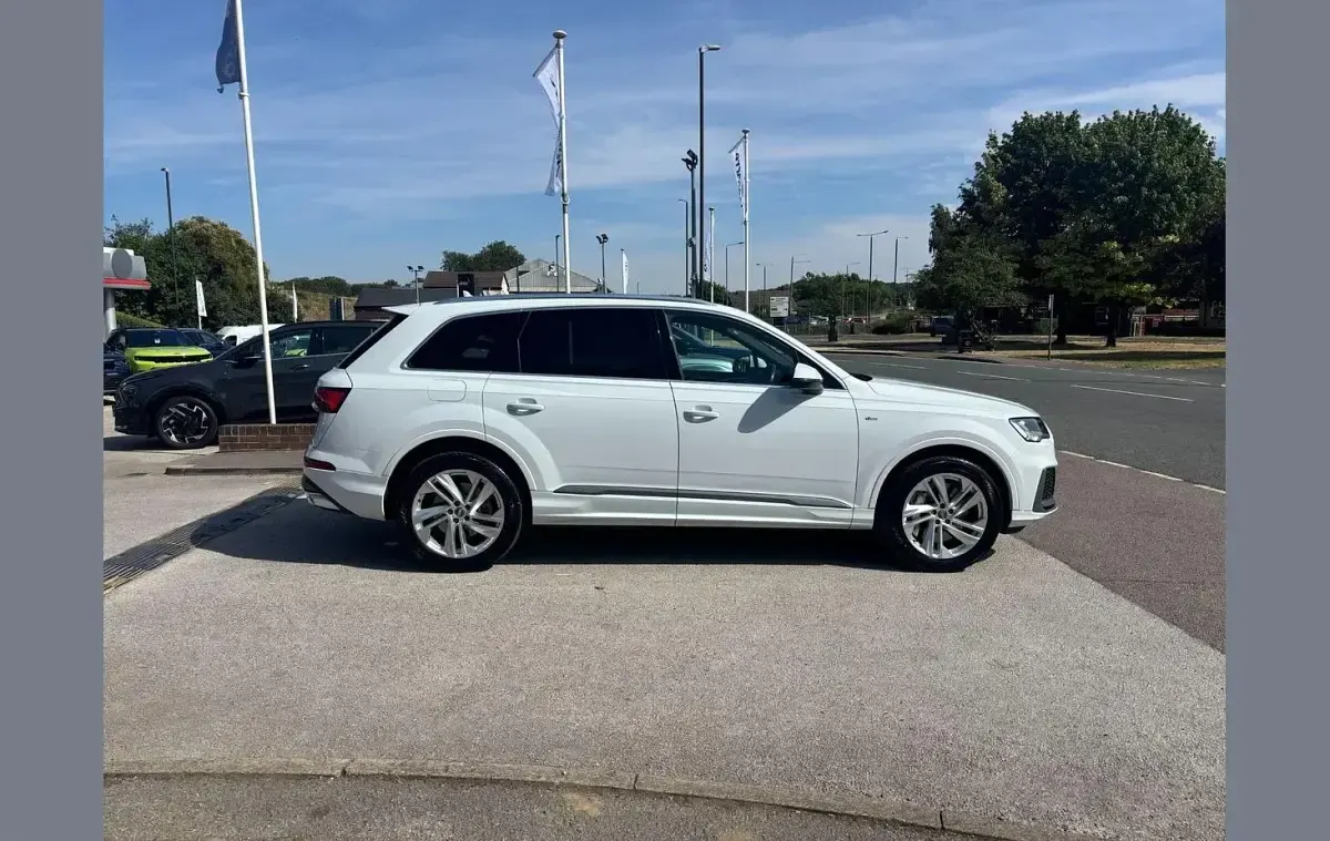 Used Audi Q7 S-Line 381 HP (280 kW) 2020 White SUV