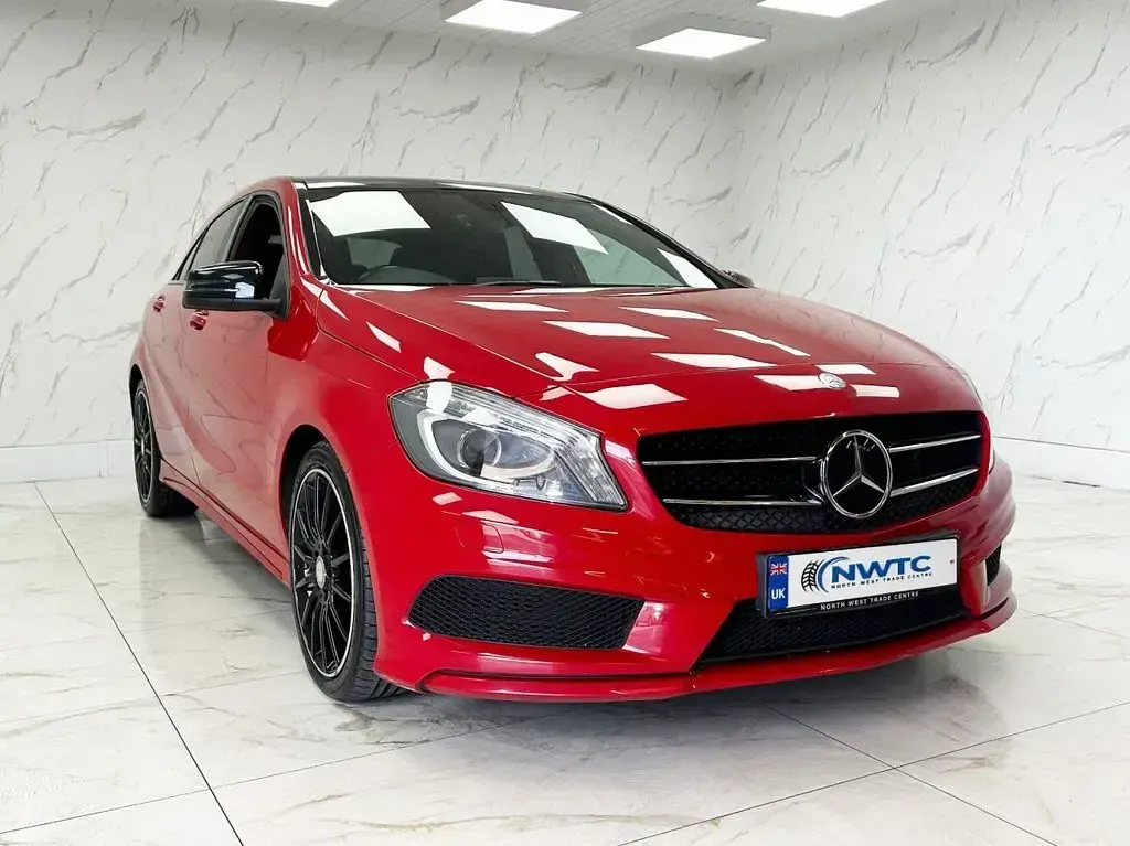 Used Mercedes A220 AMG 2015 Red Hatchback