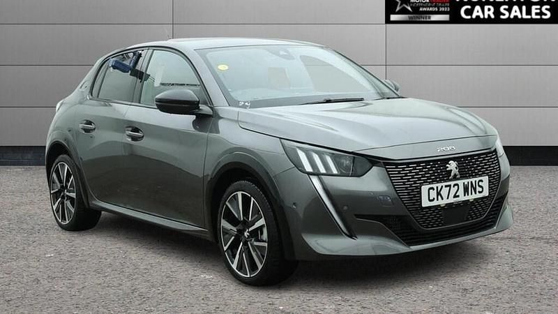 Used Peugeot 208 GT 100 HP (73 kW) 2022 Grey Hatchback